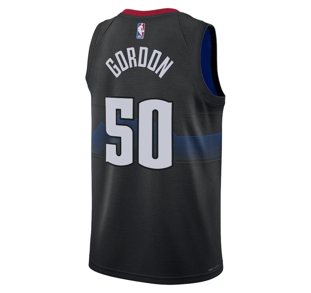KODYSPORTS Premium Basketball Aaron Gordon Denver Nuggets 2023-24 City Edition Fan Game Jersey