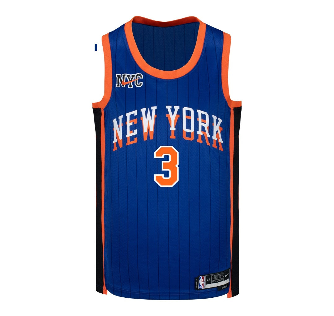 KODYSPORTS Premium Basketball Josh Hart New York Knicks 2023-24 City Edition Fan Game Jersey