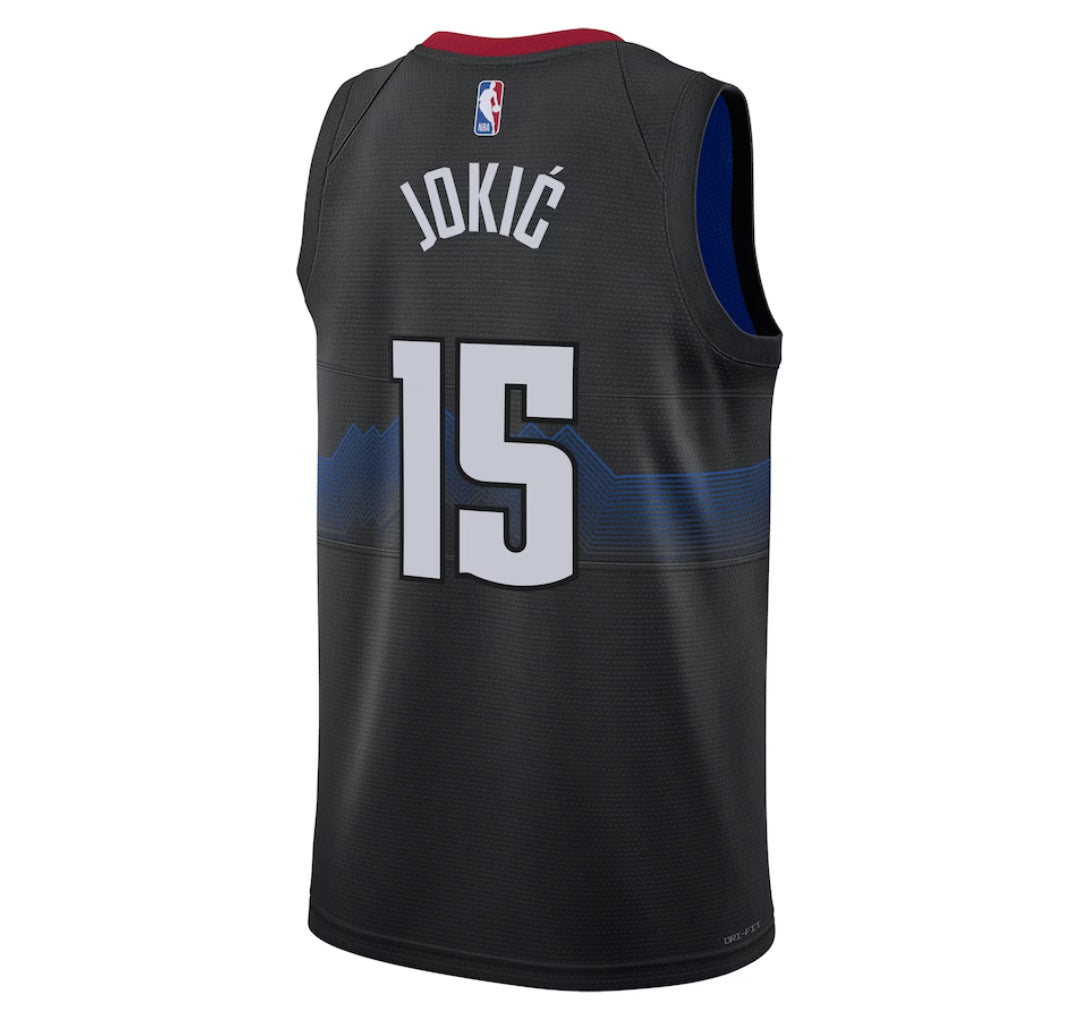 KODYSPORTS Premium Basketball Nikola Jokic Denver Nuggets 2023-24 City Edition Fan Game Jersey