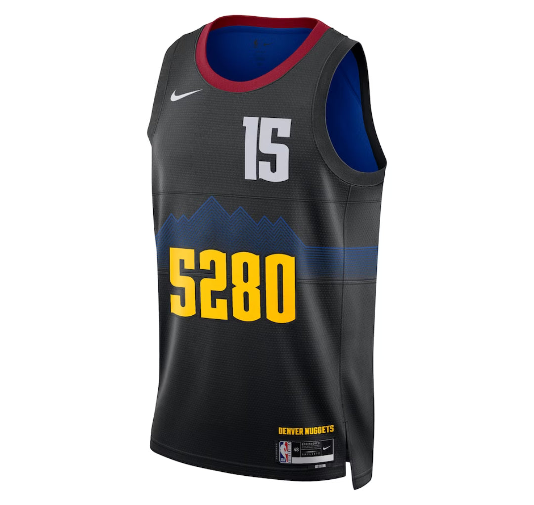 KODYSPORTS Premium Basketball Nikola Jokic Denver Nuggets 2023-24 City Edition Fan Game Jersey