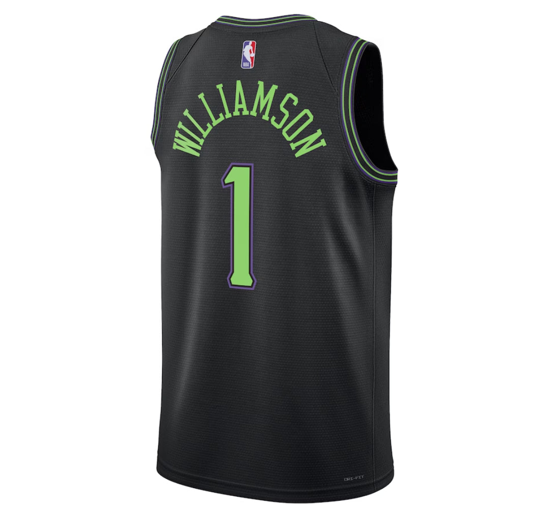 KODYSPORTS Premium Basketball Zion Williamson New Orleans Pelicans 2023-24 City Edition Fan Game Jersey