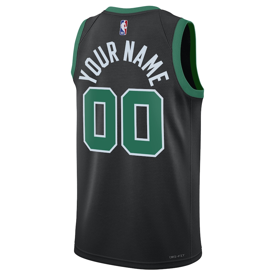 KODYSPORTS Premium Basketball Boston Celtics Unisex 2023/24 Custom Jersey Black – Statement Edition