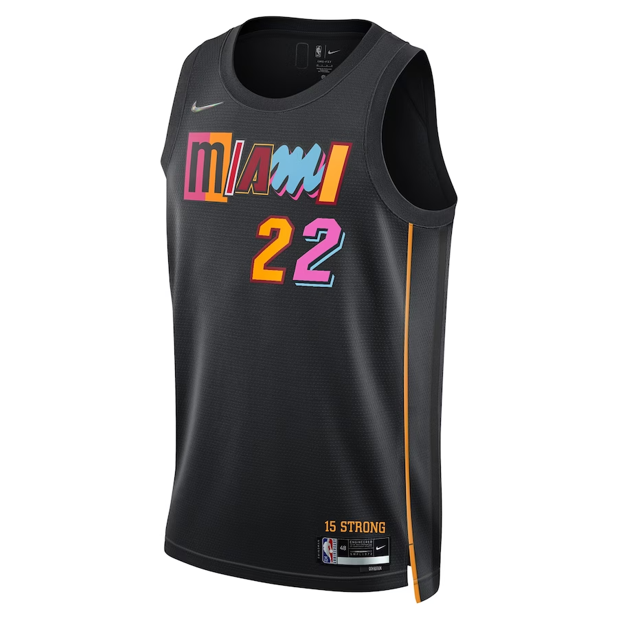 KODYSPORTS Premium Basketball Jimmy Butler Miami Heat 2024 City Edition Fan Game Jersey