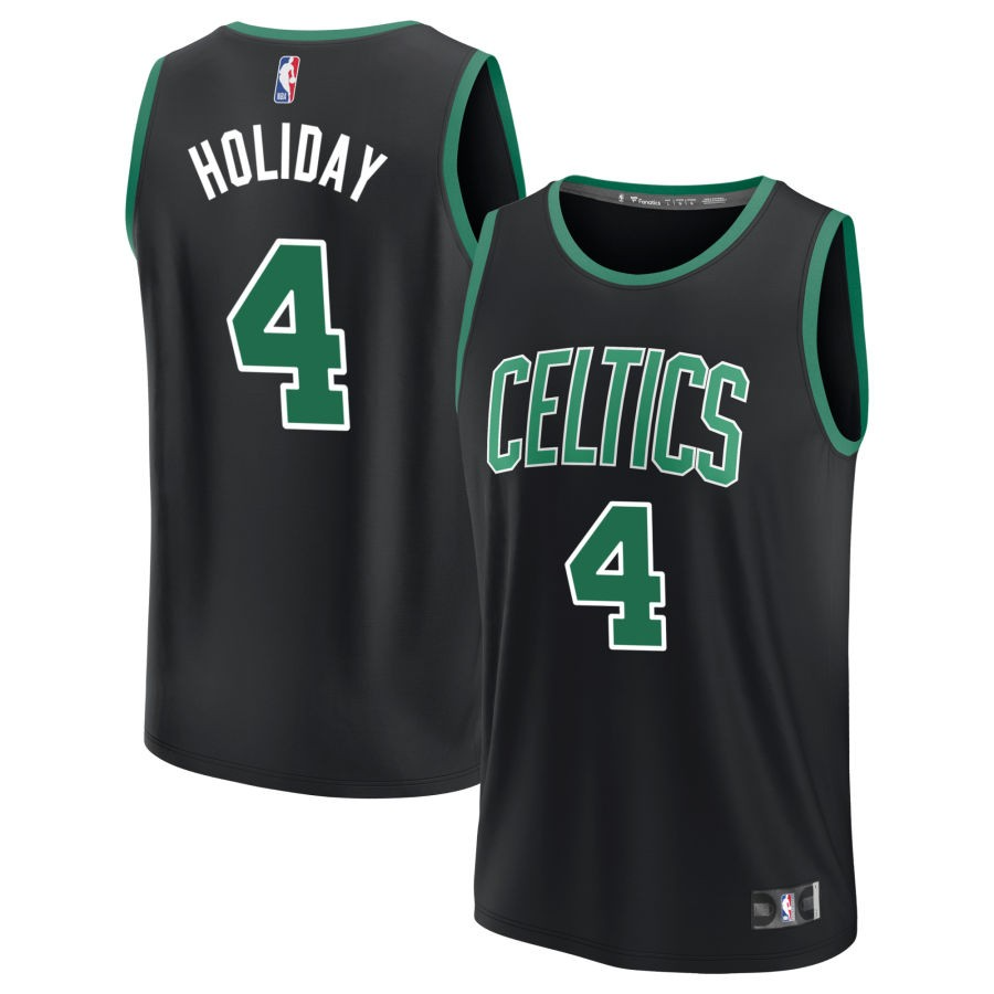KODYSPORTS Premium Basketball Jrue Holiday Boston Celtics 2024 Swingman Edition Fan Game Jersey - Black