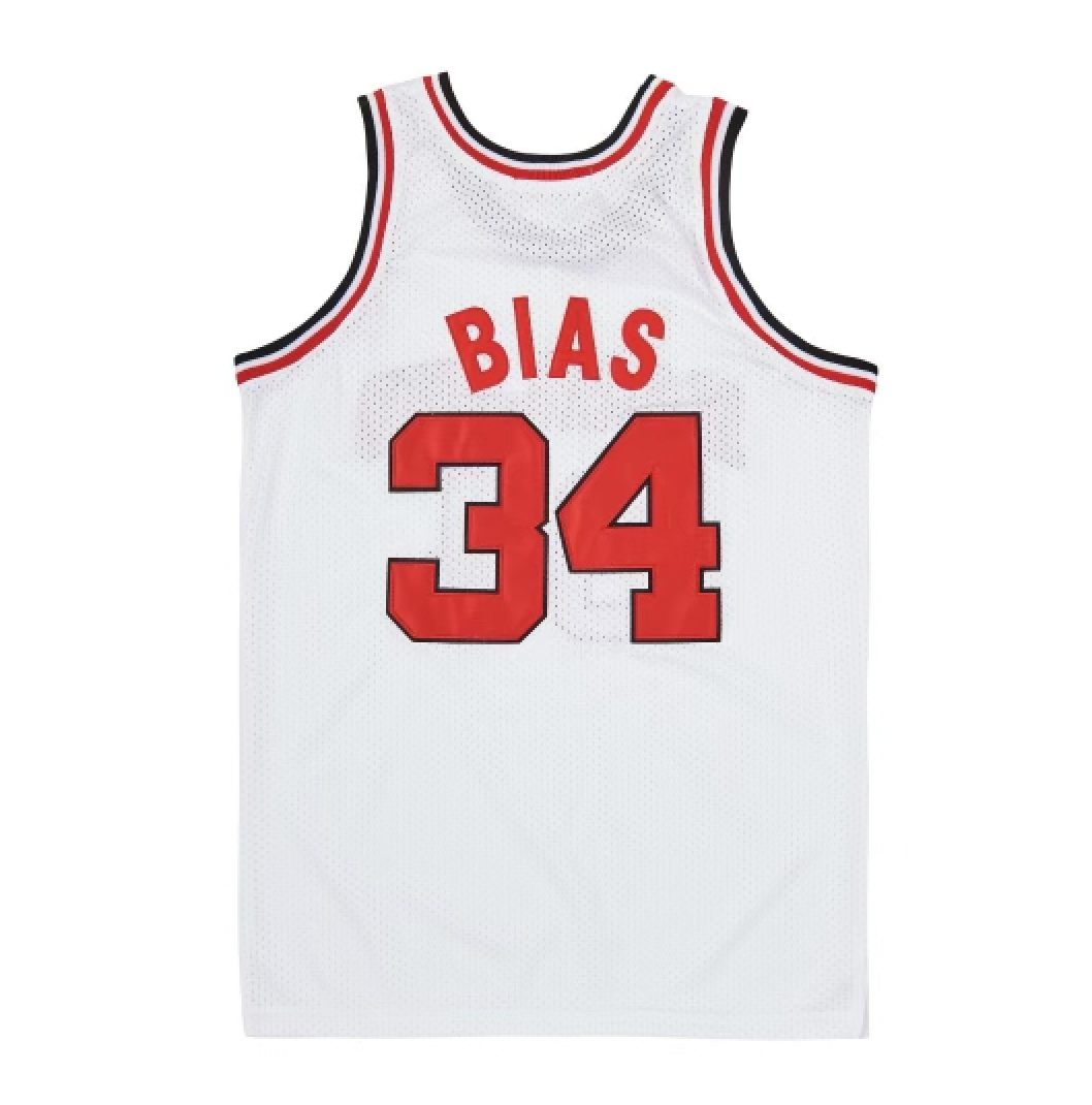 KODYSPORTS Premium Basketball Len Bias Maryland Basketball Fan Game Jersey