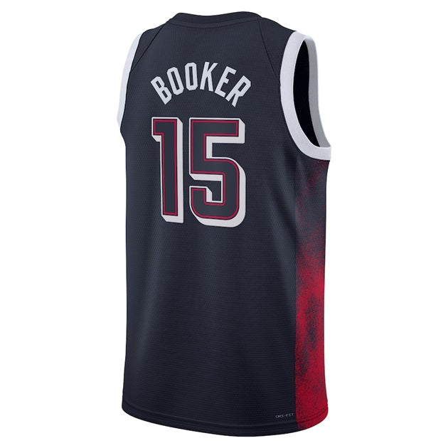 KODYSPORTS Premium Basketball Devin Booker USA Men’s National Team 2024 Limited Edition Fan Game Jersey - Navy