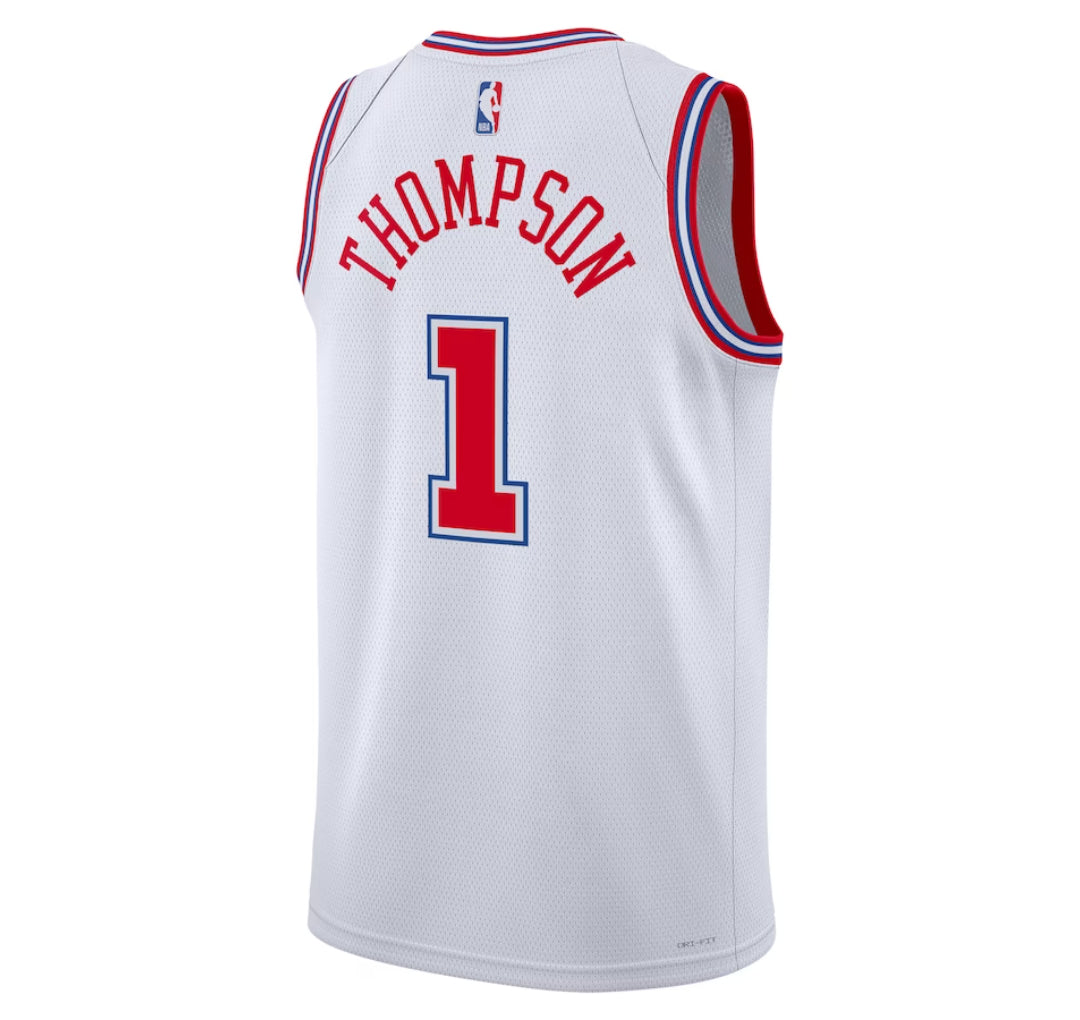 KODYSPORTS Premium Basketball Amen Thompson Houston Rockets 2023-24 City Edition Fan Game Jersey