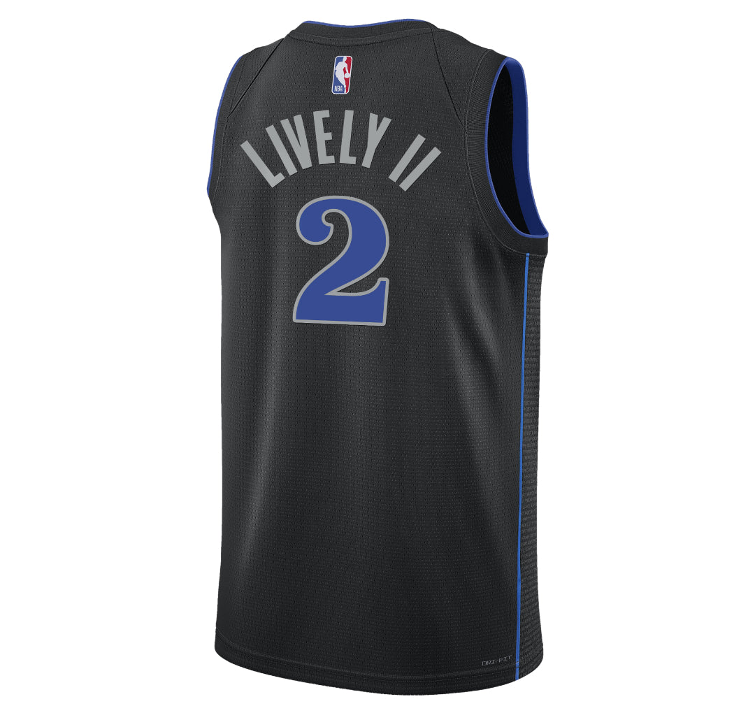 KODYSPORTS Premium Basketball Dereck Lively II Dallas Mavericks 2024 City Edition Fan Game Jersey
