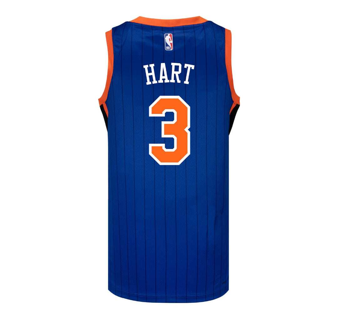 KODYSPORTS Premium Basketball Josh Hart New York Knicks 2023-24 City Edition Fan Game Jersey