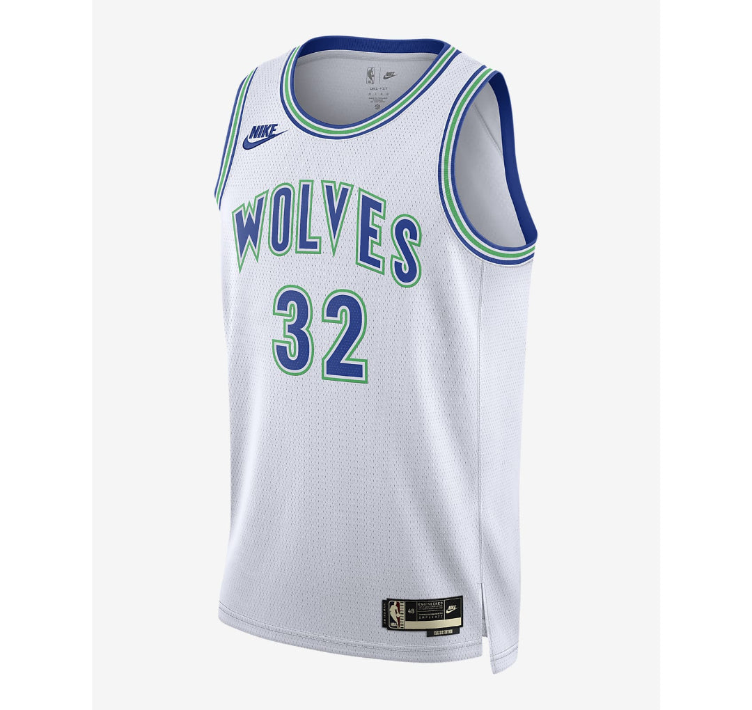 KODYSPORTS Premium Basketball Karl-Anthony Towns Minnesota Timberwolves 2023-24 Classic Edition Fan Game Jersey