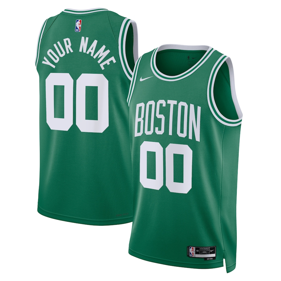 KODYSPORTS Premium Basketball Boston Celtics Unisex 2023/24 Custom Jersey Green – Icon Edition