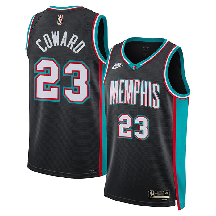 KODYSPORTS Premium Basketball Cedric Coward #23 Memphis Grizzlies Classic Edition Fan Support Team Jersey - Black