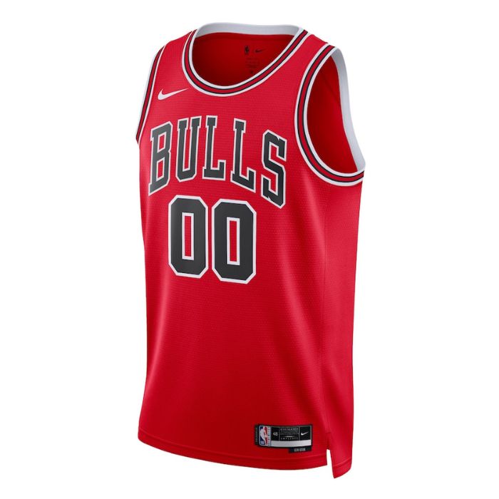 KODYSPORTS Premium Basketball Chicago Bulls Unisex  2023 Swingman Custom Jersey Red - Icon Edition