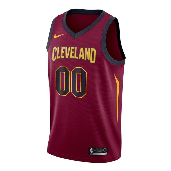 KODYSPORTS Premium Basketball Cleveland Cavaliers Unisex Swingman Custom Jersey Maroon - Icon Edition