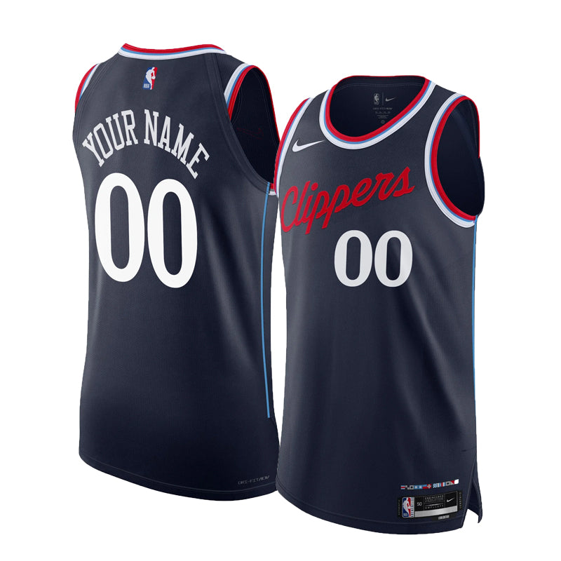 KODYSPORTS Premium Basketball Customize Los Angeles Clippers 2024 Icon Edition Fan Support Team Jersey - Navy