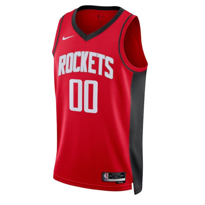 KODYSPORTS Premium Basketball Houston Rockets Unisex 2023/24 Swingman Custom Pro Jersey Red - Icon Edition
