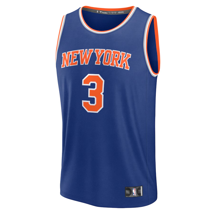 KODYSPORTS Premium Basketball Josh Hart New York Knicks 2024 Icon Edition Fan Game Jersey
