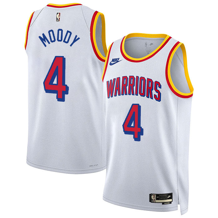 KODYSPORTS Premium Basketball Moses Moody 4 Golden State Warriors 2024 Classic Edition Fan Support Team Jersey – White