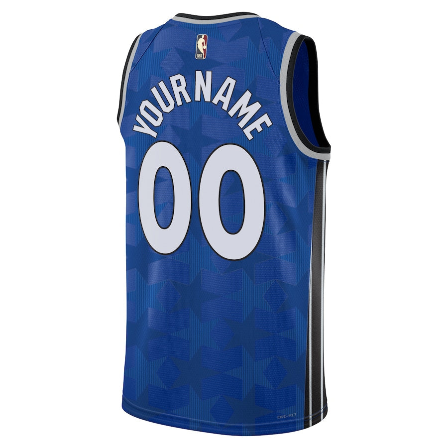 KODYSPORTS Premium Basketball Orlando Magic Unisex 2023/24 Swingman Custom Jersey – Classic Edition - Blue