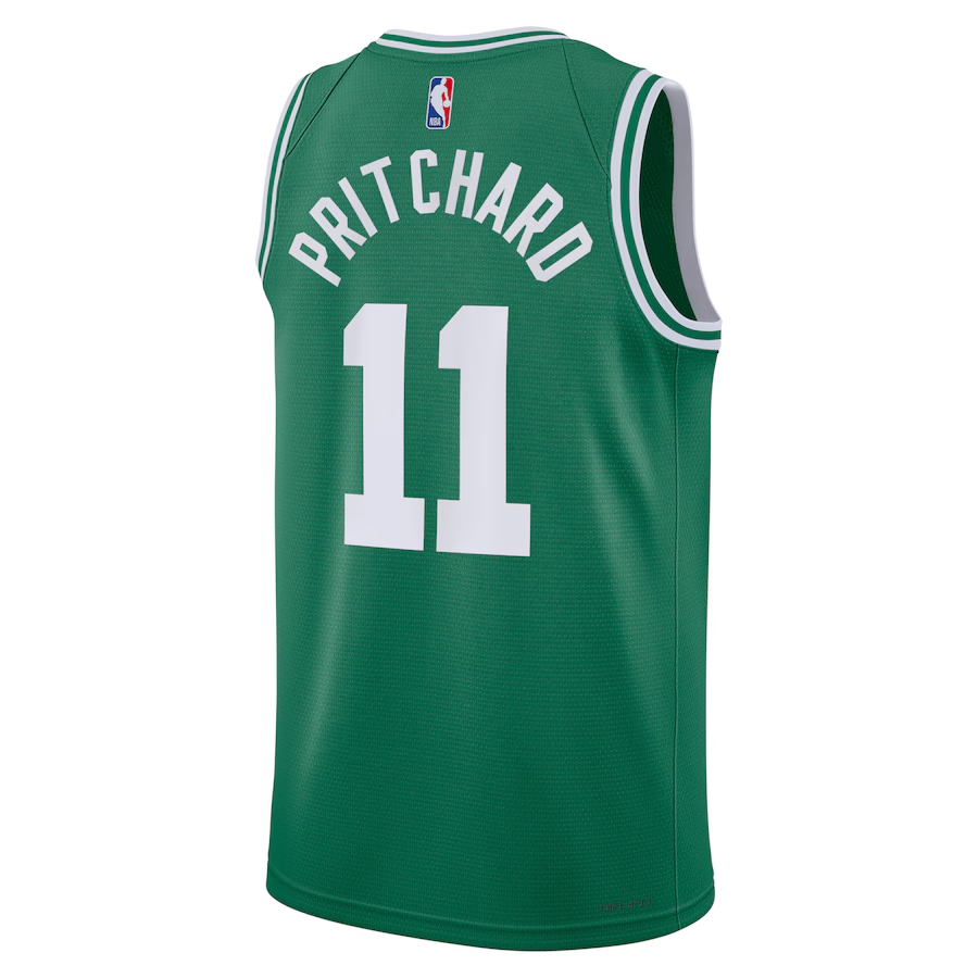 KODYSPORTS Premium Basketball Payton Pritchard Boston Celtics 2024 Icon Edition Fan Support Team Jersey - Green