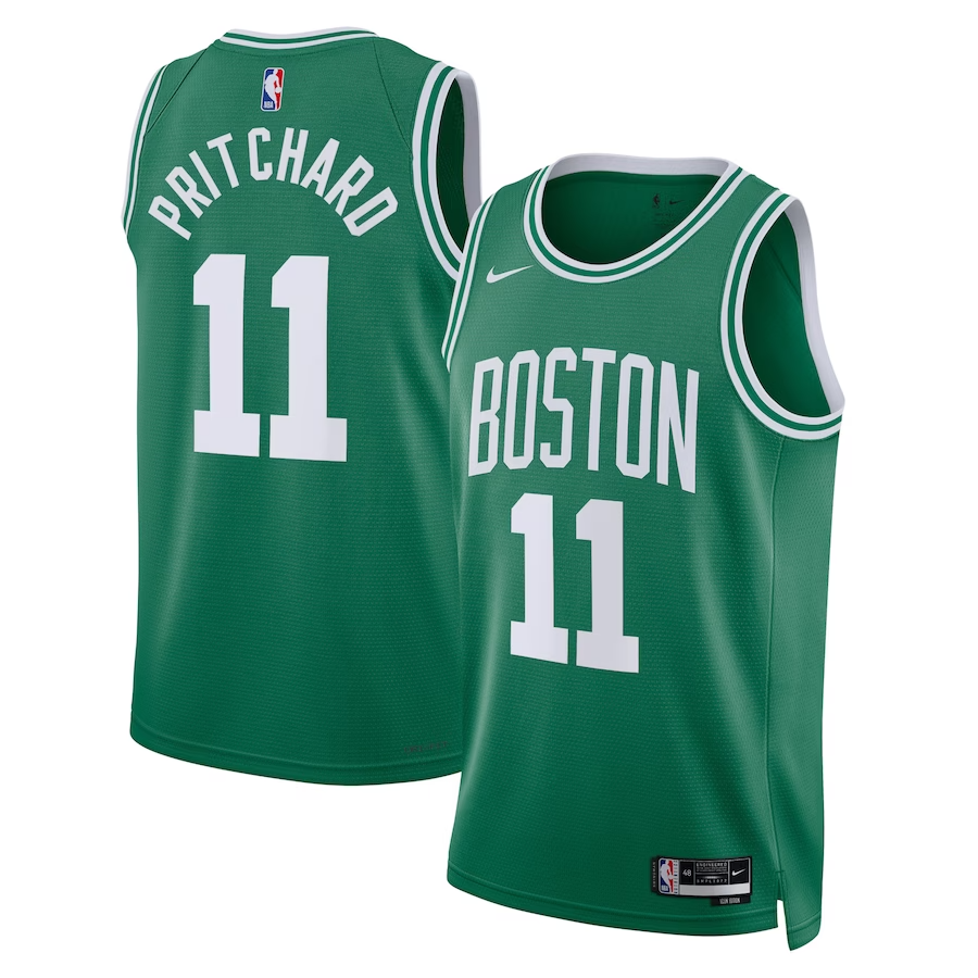 KODYSPORTS Premium Basketball Payton Pritchard Boston Celtics 2024 Icon Edition Fan Support Team Jersey - Green