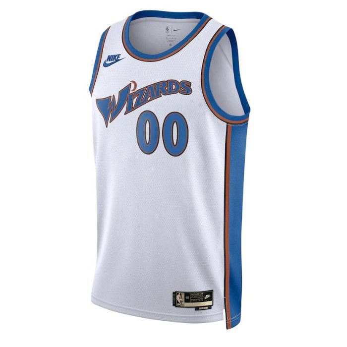 KODYSPORTS Premium Basketball Washington Wizards Unisex 2023/24 Custom Swingman Pro Jersey - Classic Edition - White